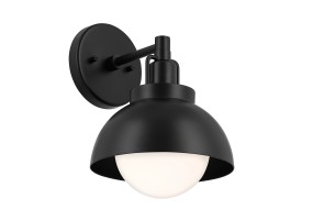Sieninis/pakabinamas šviestuvas Kichler Niva 40W E27 KL-NIVA-1W-1P-BK
