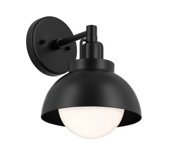 Sieninis/pakabinamas šviestuvas Kichler Niva 40W E27 KL-NIVA-1W-1P-BK