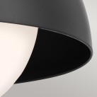 Sieninis/pakabinamas šviestuvas Kichler Niva 40W E27 KL-NIVA-1W-1P-BK