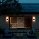 Lauko sieninis šviestuvas Kichler Nocar 20W 3000K IP44 LED KL-NOCAR-M-BK Lauko sieninis šviestuvas Kichler Nocar 20W 3000K IP44 LED KL-NOCAR-M-BK