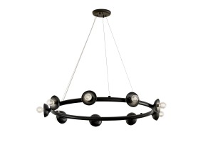Sietynas Palta 9x40W E14 KL-PALTA9-BK