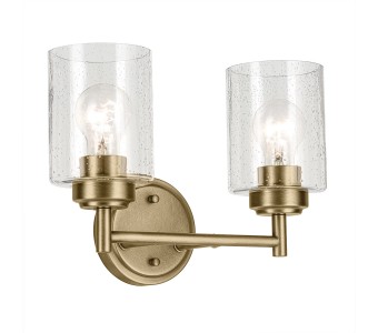 Sieninis šviestuvas Kichler Winslow 60W E27 KL-WINSLOW-2W-NBR