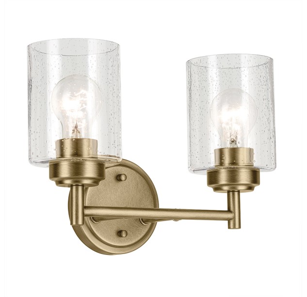 Sieninis šviestuvas Kichler Winslow 60W E27 KL-WINSLOW-2W-NBR Sieninis šviestuvas Kichler Winslow 60W E27 KL-WINSLOW-2W-NBR