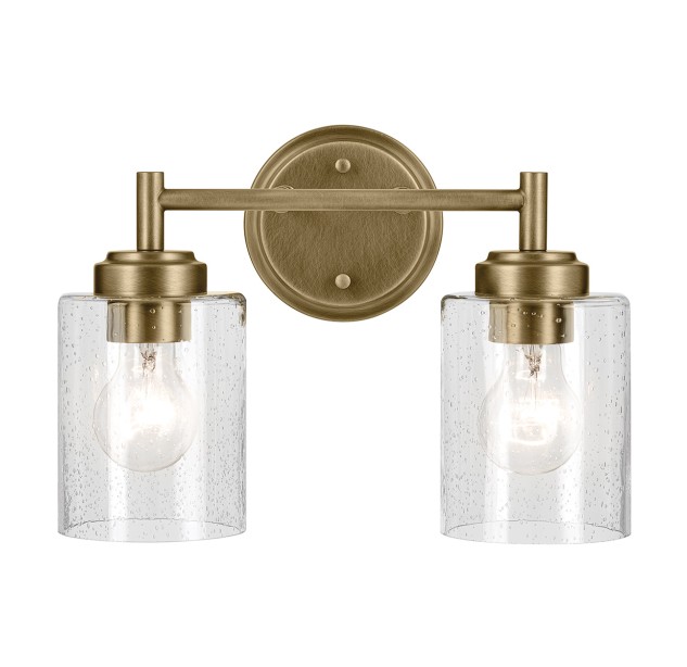 Sieninis šviestuvas Kichler Winslow 60W E27 KL-WINSLOW-2W-NBR Sieninis šviestuvas Kichler Winslow 60W E27 KL-WINSLOW-2W-NBR