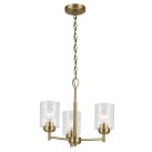 Sietynas Kichler Winslow 3x60W E27 KL-WINSLOW3-NBR Sietynas Kichler Winslow 3x60W E27 KL-WINSLOW3-NBR