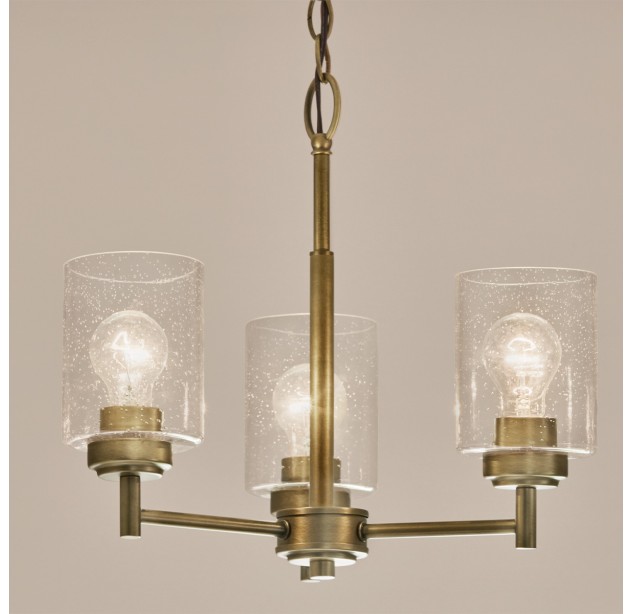 Sietynas Kichler Winslow 3x60W E27 KL-WINSLOW3-NBR Sietynas Kichler Winslow 3x60W E27 KL-WINSLOW3-NBR