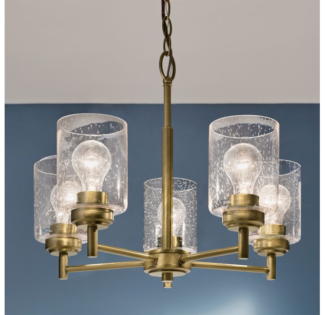 Sietynas Kichler Winslow 5x60W E27 KL-WINSLOW5-NBR Sietynas Kichler Winslow 5x60W E27 KL-WINSLOW5-NBR