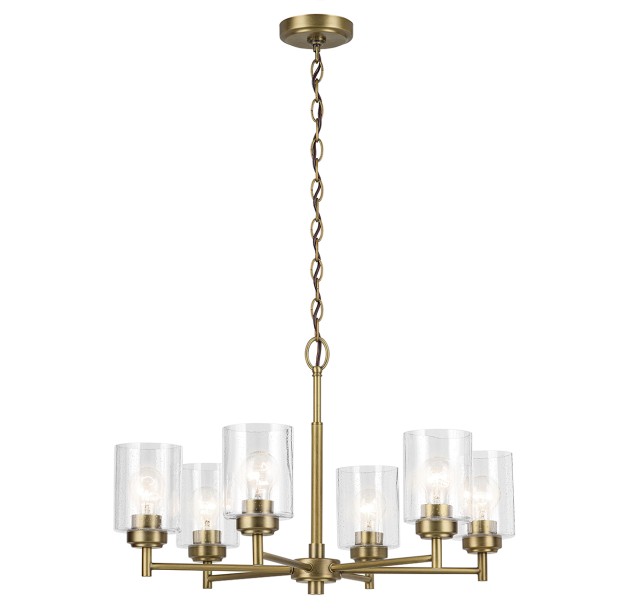 Sietynas Kichler Winslow 6x60W E27 KL-WINSLOW6-NBR
