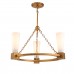 Sietynas Kristy 3x40W E27 KRISTY3-DG-OPAL
