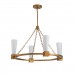 Sietynas Kristy 4x40W E27 KRISTY4-DG-OPAL