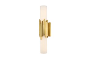 Sieninis šviestuvas Marvelle G9 3000K IP44 MARVELE-2WB-AB-OPAL