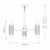 Sietynas Marvele 6x40W E14 MARVELE6-AB-OPAL