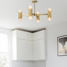 Sietynas Marvele 8x40W E14 MARVELE8-AB-OPAL Sietynas Marvele 8x40W E14 MARVELE8-AB-OPAL