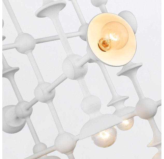 Cadence E14 18x40W Light Fixture QN-CADENCE18-WHT Cadence E14 18x40W Light Fixture QN-CADENCE18-WHT
