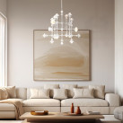 Cadence E14 18x40W Light Fixture QN-CADENCE18-WHT Cadence E14 18x40W Light Fixture QN-CADENCE18-WHT