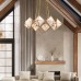 Pakabinamas šviestuvas Cairo E14 8x60W QN-CAIRO8-VBS-CR