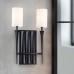 Sieninis šviestuvas Crest E14 2x40W QN-CREST-2WB-BLK