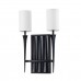 Sieninis šviestuvas Crest E14 2x40W QN-CREST-2WB-BLK