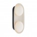 Sieninis šviestuvas Glaze G9 2x25W QNA-GLAZE-2WB-BIC