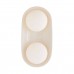 Sieninis šviestuvas Glaze G9 2x25W QNA-GLAZE-2WB-BIC