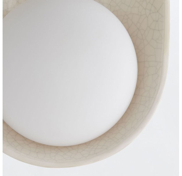 Sieninis šviestuvas Glaze G9 2x25W QNA-GLAZE-2WB-BIC