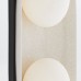 Sieninis šviestuvas Glaze G9 2x25W QNA-GLAZE-2WB-BIC