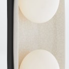 Sieninis šviestuvas Glaze G9 2x25W QNA-GLAZE-2WB-BIC