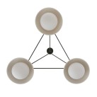 Pakabinamas šviestuvas Glaze E27 40W QNA-GLAZE-3-BIC Pakabinamas šviestuvas Glaze E27 40W QNA-GLAZE-3-BIC
