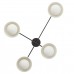 Lubinis šviestuvas Glaze E27 4x25W QNA-GLAZE-4SF-BIC