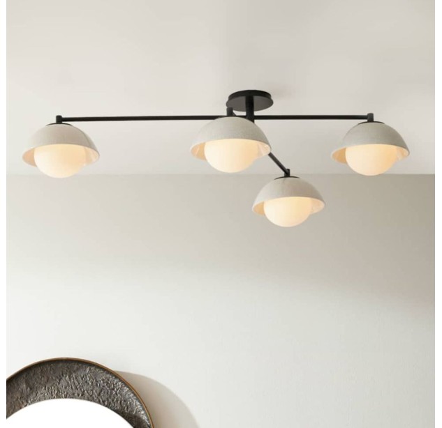 Lubinis šviestuvas Glaze E27 4x25W QNA-GLAZE-4SF-BIC Lubinis šviestuvas Glaze E27 4x25W QNA-GLAZE-4SF-BIC