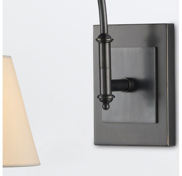 Sieninis šviestuvas Ashby E27 60W QNC-ASHBY-WB-ORB Sieninis šviestuvas Ashby E27 60W QNC-ASHBY-WB-ORB