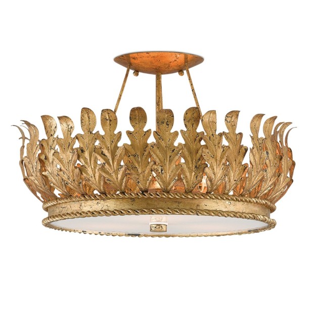 Lubinis šviestuvas BIDDULPH 60W E14 QNC-BIDDULPH-3SF-GLA