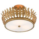 Lubinis šviestuvas BIDDULPH 60W E14 QNC-BIDDULPH-3SF-GLA