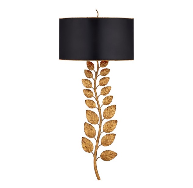 Sieninis šviestuvas Birdwood E27 2x40W QNC-BIRDWOOD-2WB-TGL Sieninis šviestuvas Birdwood E27 2x40W QNC-BIRDWOOD-2WB-TGL