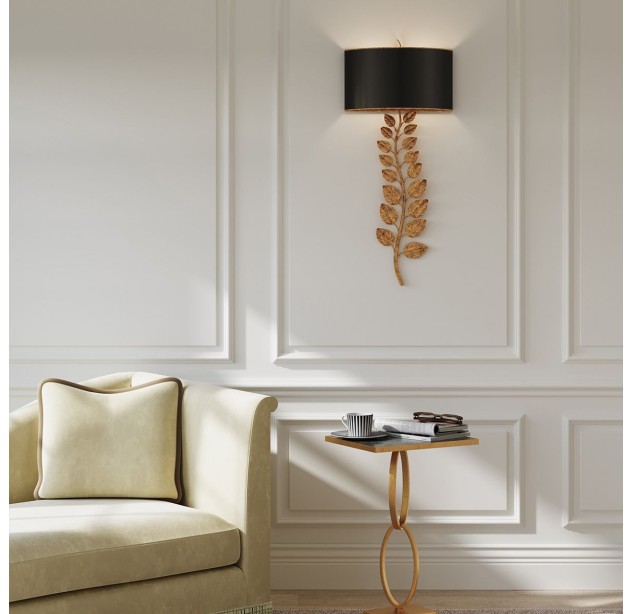Sieninis šviestuvas Birdwood E27 2x40W QNC-BIRDWOOD-2WB-TGL Sieninis šviestuvas Birdwood E27 2x40W QNC-BIRDWOOD-2WB-TGL