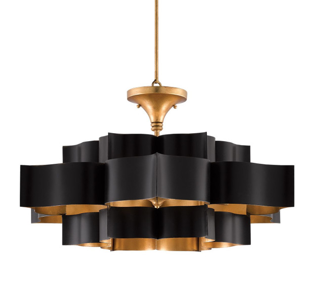 Sietynas GRAND LOTUS 40W E14 QNC-GRAND-LOTUS-6P-BCGL