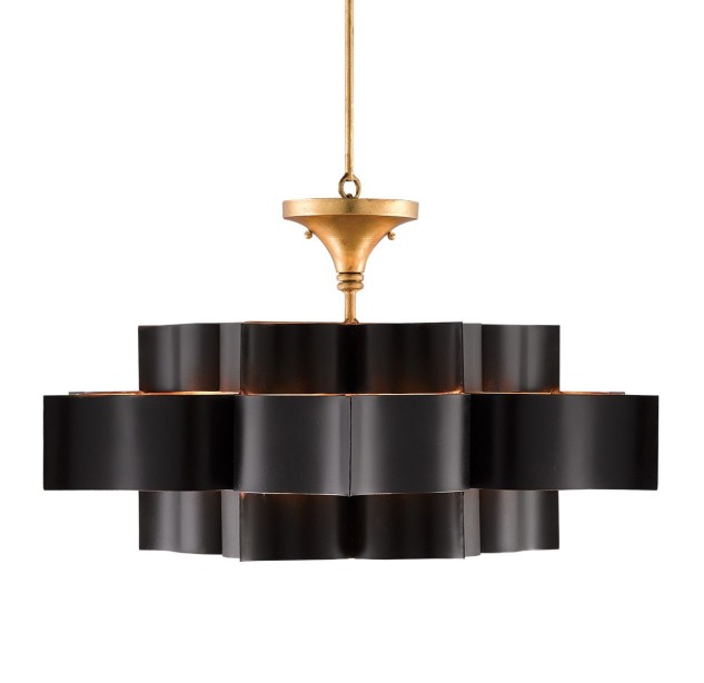Sietynas GRAND LOTUS 40W E14 QNC-GRAND-LOTUS-6P-BCGL
