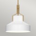 Pakabinamas šviestuvas Quoizel Brecken 2x60W E27 QZ-BRECKEN-2P-AB-OPAL