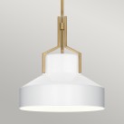 Pakabinamas šviestuvas Quoizel Brecken 2x60W E27 QZ-BRECKEN-2P-AB-OPAL