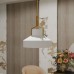 Pakabinamas šviestuvas Quoizel Brecken 2x60W E27 QZ-BRECKEN-2P-AB-OPAL