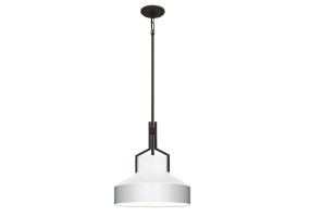 Pakabinamas šviestuvas Quoizel Brecken 2x60W E27 QZ-BRECKEN-2P-OZ-OPAL