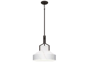 Pakabinamas šviestuvas Quoizel Brecken 2x60W E27 QZ-BRECKEN-2P-OZ-ABG