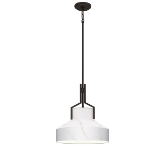 Pakabinamas šviestuvas Quoizel Brecken 2x60W E27 QZ-BRECKEN-2P-OZ-ABG