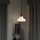 Pakabinamas šviestuvas Quoizel Brecken 2x60W E27 QZ-BRECKEN-2P-OZ-ABG