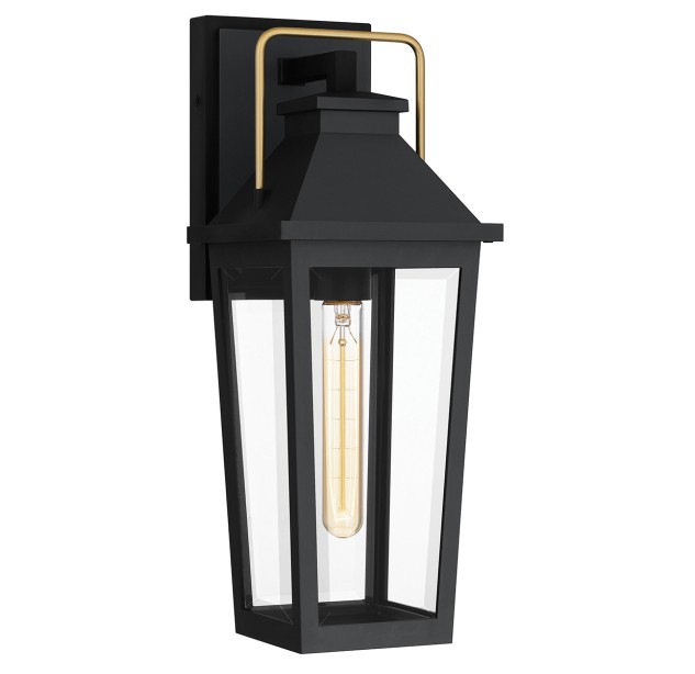 Lauko sieninis šviestuvas Buckley 40W E27 IP44 QZ-BUCKLEY-M-MBK Lauko sieninis šviestuvas Buckley 40W E27 IP44 QZ-BUCKLEY-M-MBK