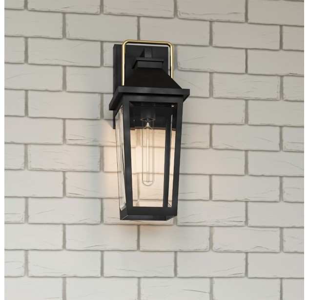 Lauko sieninis šviestuvas Buckley 40W E27 IP44 QZ-BUCKLEY-M-MBK Lauko sieninis šviestuvas Buckley 40W E27 IP44 QZ-BUCKLEY-M-MBK