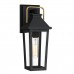 Lauko sieninis šviestuvas Buckley 40W E27 IP44 QZ-BUCKLEY-S-MBK