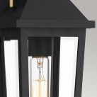 Lauko sieninis šviestuvas Buckley 40W E27 IP44 QZ-BUCKLEY-S-MBK Lauko sieninis šviestuvas Buckley 40W E27 IP44 QZ-BUCKLEY-S-MBK