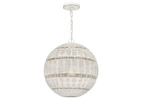 Lauko pakabinamas šviestuvas Lindendale 60W E27 IP44 QZ-LINDENDALE-P-AWH