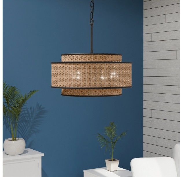 Pakabinamas šviestuvas Teton 5x60W E27 QZ-TETON-5P-MBK Pakabinamas šviestuvas Teton 5x60W E27 QZ-TETON-5P-MBK